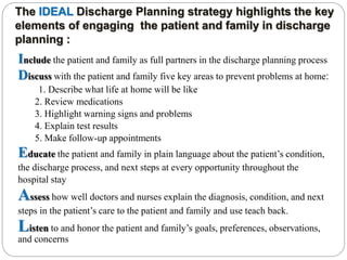 Hospital Discharge planning for Spinal cord injured patients. | PPTX