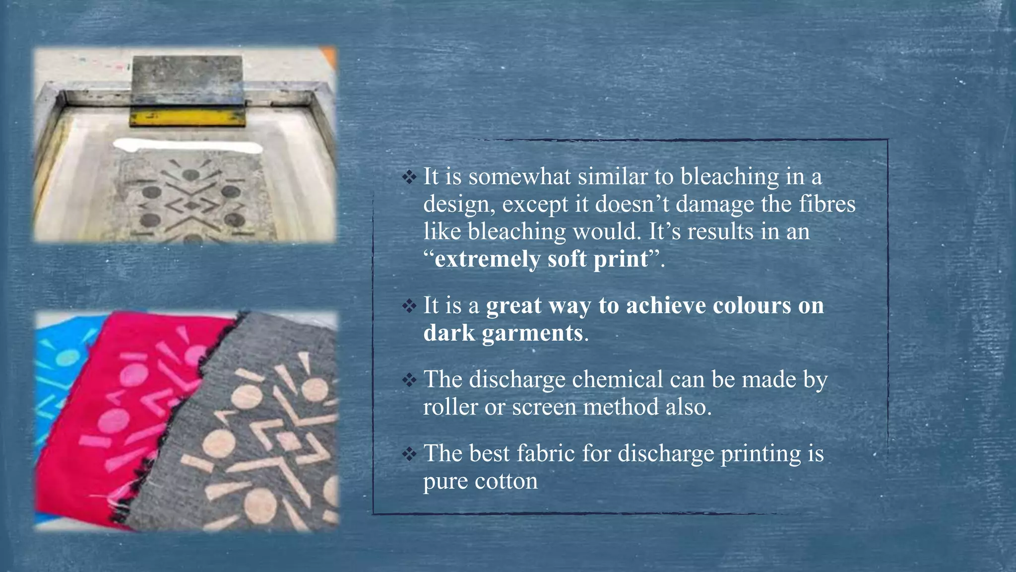 Discharge printing | PPTX
