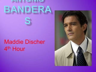 Antonio Banderas Maddie Discher 4th Hour 