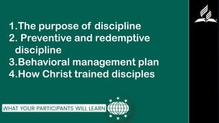 DISCIPLE AND DISCIPLESHIP MASTERGUIDE TOPIC | PPTX