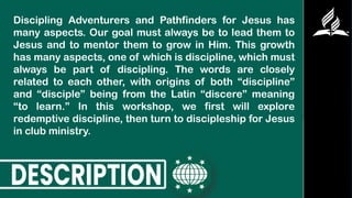 DISCIPLE AND DISCIPLESHIP MASTERGUIDE TOPIC | PPTX