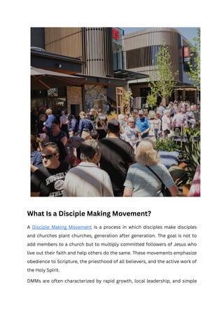 Disciple Making Movements Explained: A Guide to Global Church ...