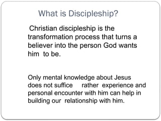 Comprehensive Guide to Christian Discipleship and Spiritual Growth | PPTX