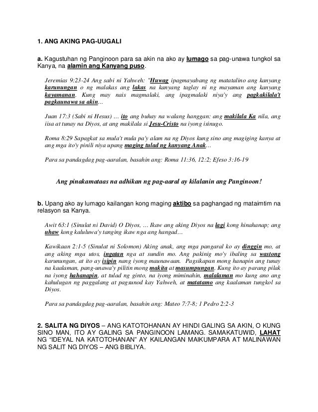 Discipleship manual 1 tagalog revised by biege