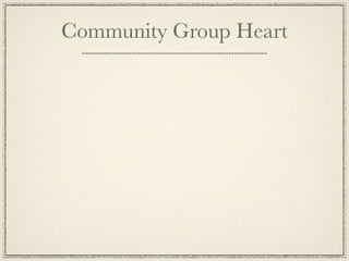 Community Group Heart
 