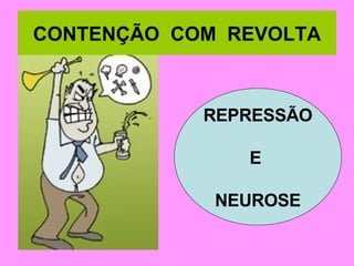 CONTENÇÃO  COM  REVOLTA REPRESSÃO E  NEUROSE 