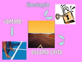 vontade escolha certa libertação 