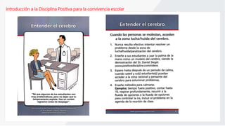 Introducción a la Disciplina Positiva para la convivencia escolar
 
