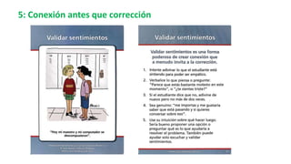 5: Conexión antes que corrección
 