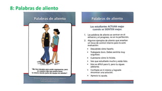 8: Palabras de aliento
 