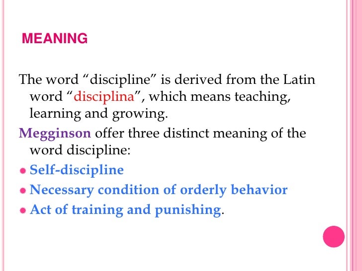 😊 Academic discipline definition. Discipline. 2019-03-05