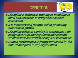 Discipline | PPTX