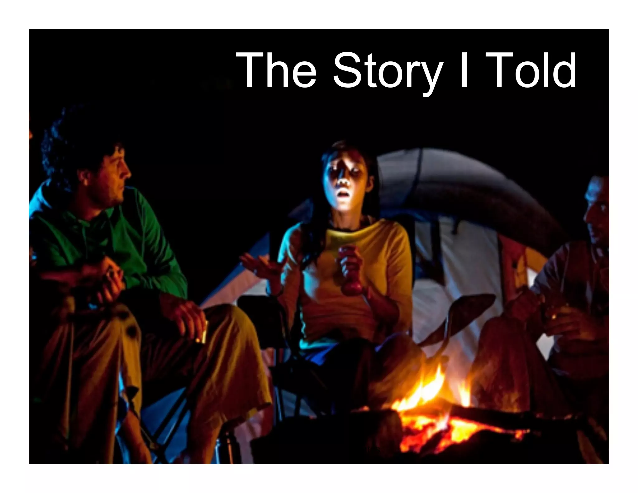 The Story I Told 
© Scott Ambler + Associates 59 
 