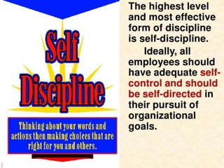 Presentation on Discipline | PPT