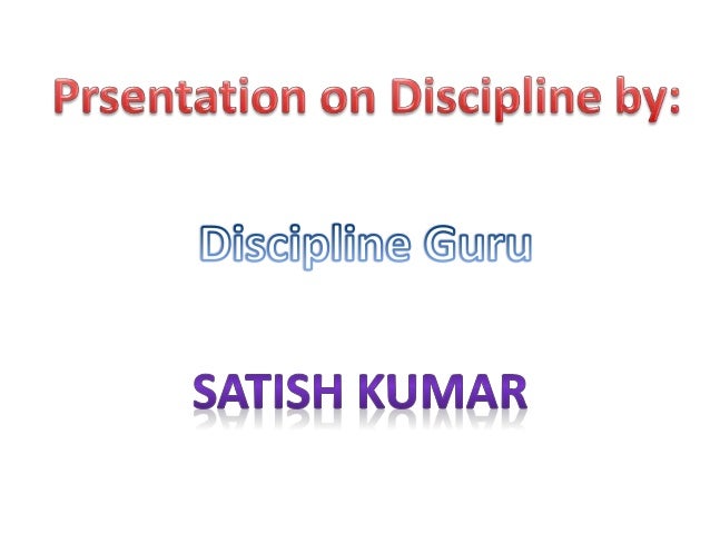 presentation on discipline of teams