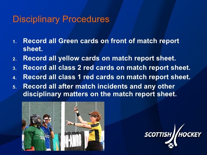 Disciplinary Procedures 2011/12
