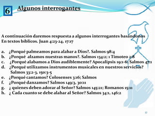 4El creyente  como miembro de la IglesiaPrivilegios y responsabilidadesAMADOGUIADOENSEÑADOEXHORTADODISCIPLINADOa. Ser pastoreado. Hebreos 13:17b.    Tener una familia. Salmos 133Obedecer los mandatos del Señor ( entre otros, el Bautismo en agua	y la Santa Cena)No dejar de congregarse. Hebreos 10:23 ( lograr crecimiento espiritual)Sometimiento al pastorado. Hebreos 13:17Traer diezmos, ofrendas al alfolí. Malaquías 3:10; 2Corintios 9:6-8	Proverbios  3:9; Lucas 6:38La oración. 1 Tesalonicenses 5:17; Efesios 6:18Estudio de las Escrituras. Juan 5:39; Hechos 17:11Servir al Señor en algún ministerio. Romanos 12:4-8; Hechos 13:1-3Testificar. Marcos 16:15Discipular. Mateo 28:19-20Es de suma importancia el congregarnos como Iglesia, evitando en lo posible el paseo de Congregación en congregación como algunos tienen por costumbre35