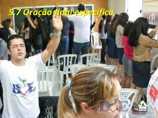 5.7 Oração final específica
 