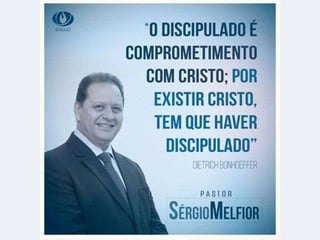 ADOLESCENTE: ALVO RADICAL DO DISCIPULADO