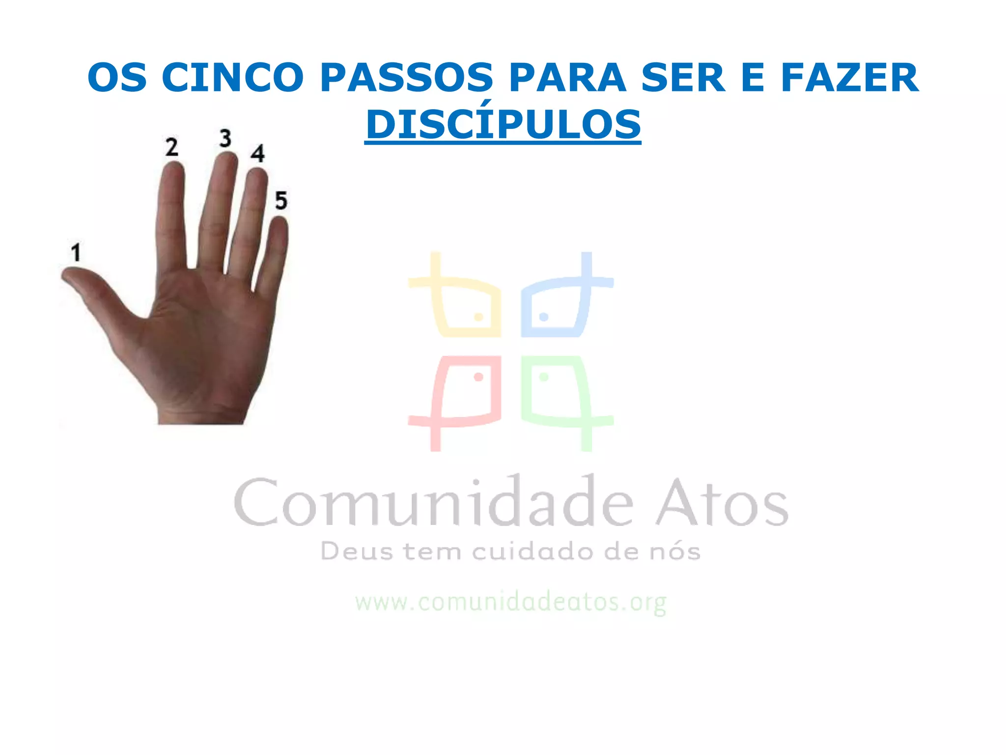 Fazer discípulos é um mandamento.