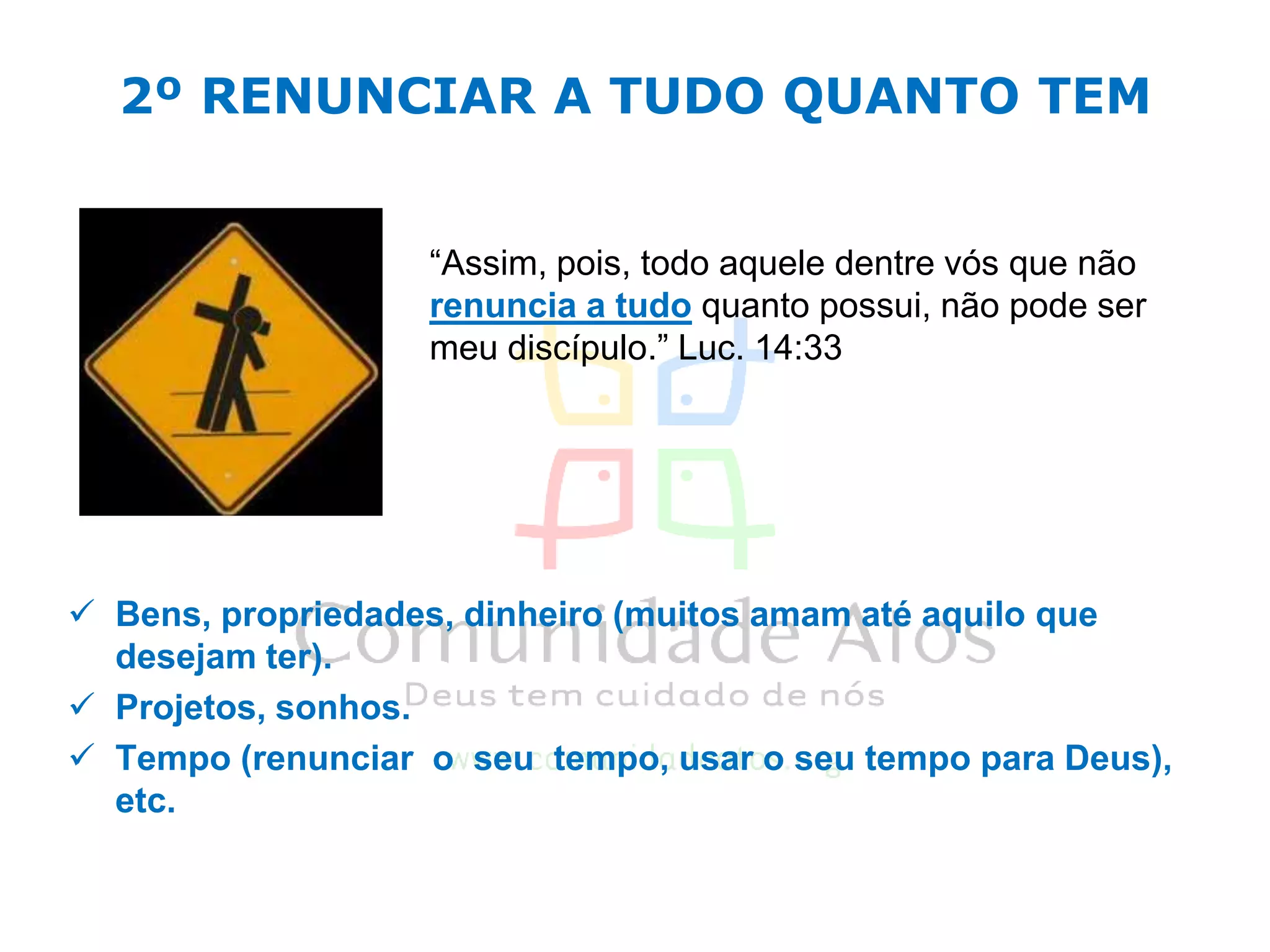 OS CINCO PASSOS PARA SER E FAZER DISCÍPULOS