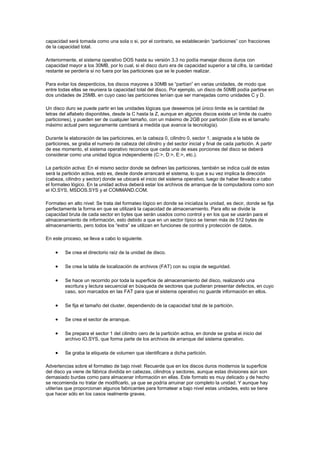 Disco maestro y esclavo