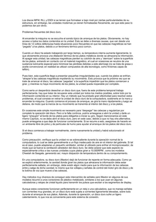 Disco maestro y esclavo