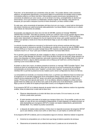 Disco maestro y esclavo