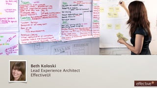 Beth Koloski
Lead Experience Architect
EffectiveUI
 