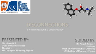 C-X DISCONNECTION & C-C DICONNECTION
 