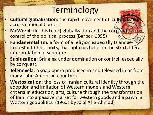 Discontent of cultural globalization