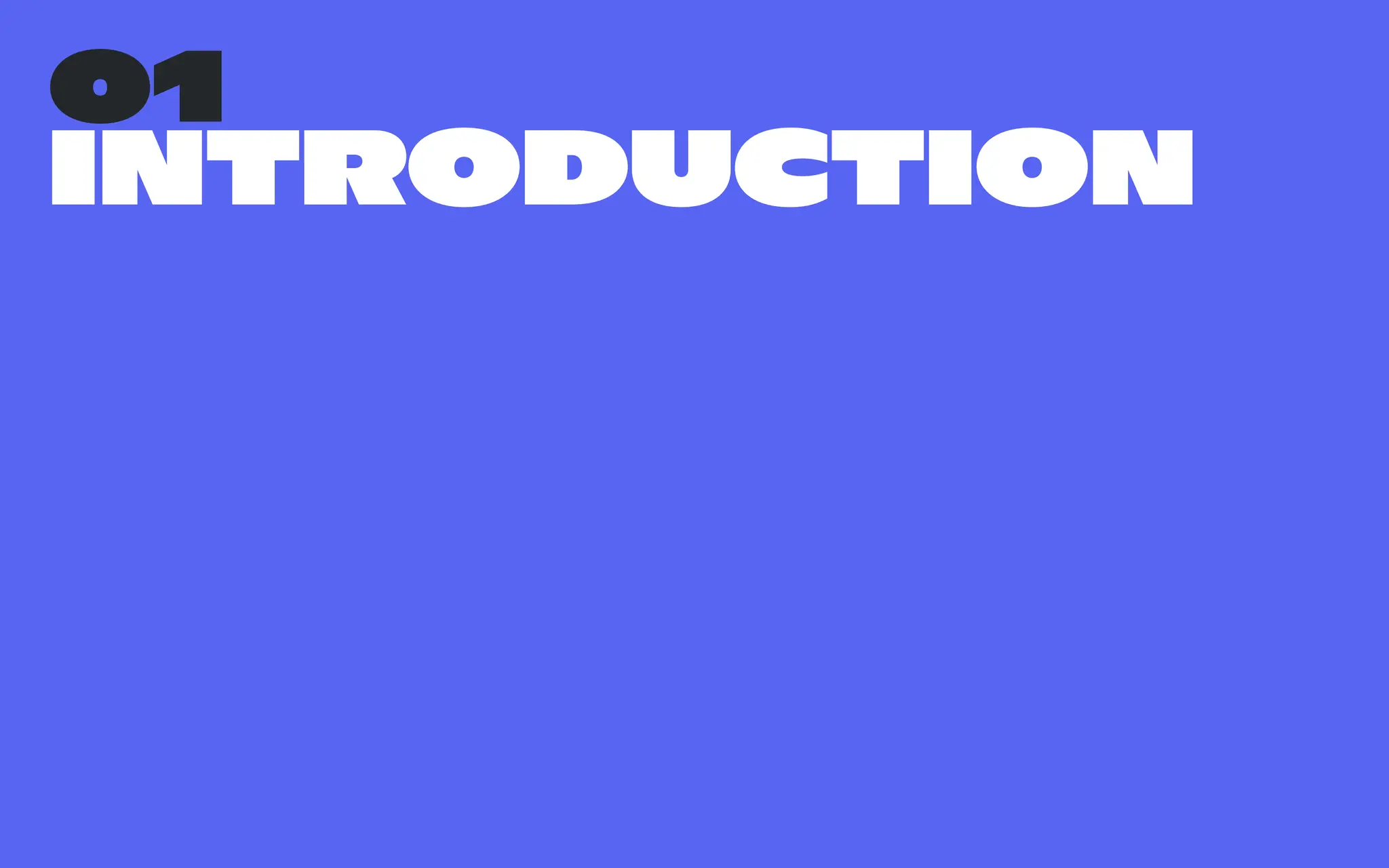 01
Introduction
 