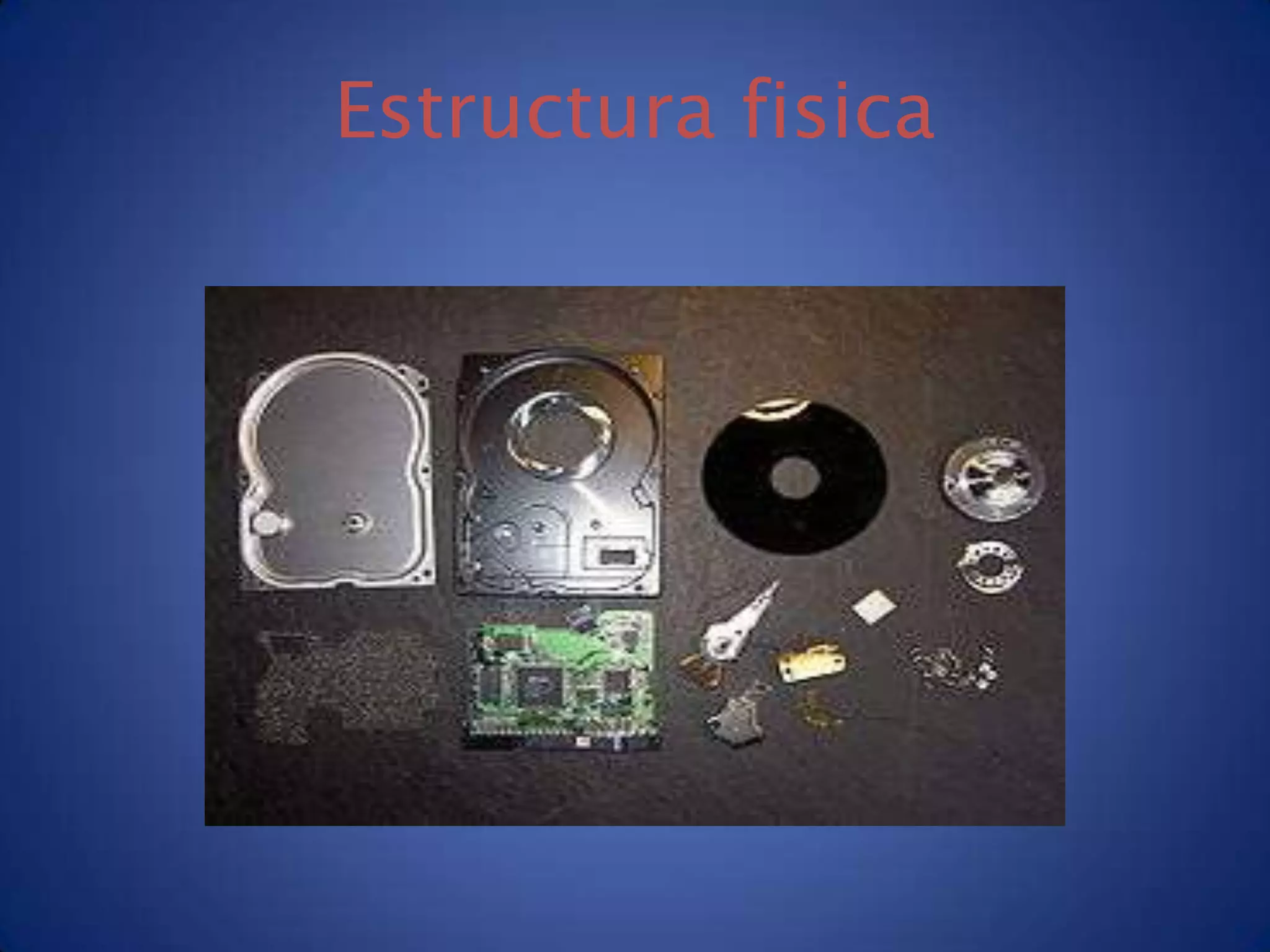 Estructura fisica
 