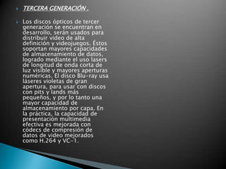 Discos Opticos Cvop | PPTX