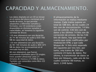 Discos Opticos Cvop | PPTX