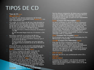 Discos Opticos Cvop | PPTX