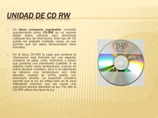 Discos Opticos Cvop Shubert | PPTX