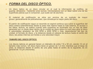 Discos Opticos Cvop Shubert | PPTX