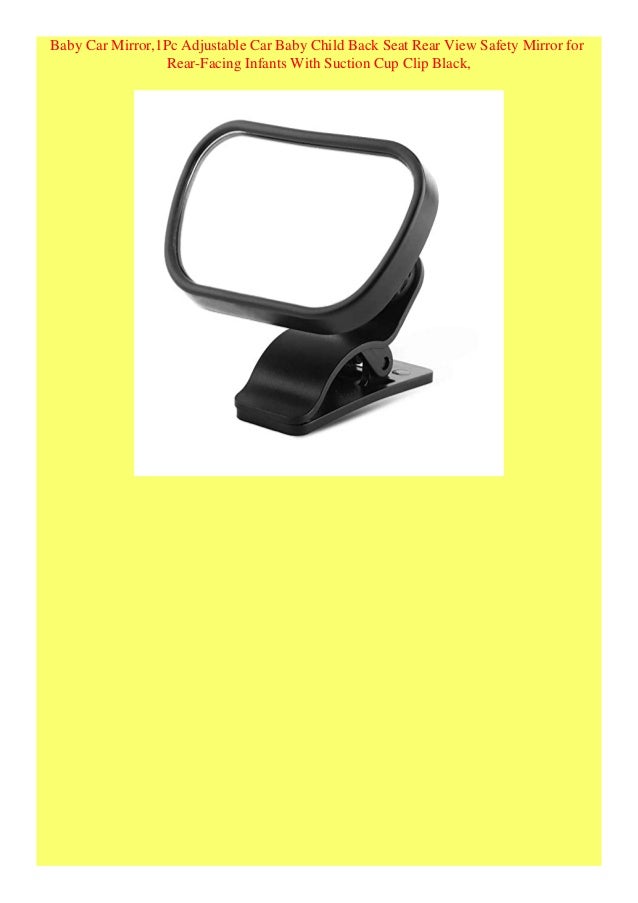 baby car mirror suction