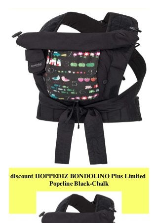 discount HOPPEDIZ BONDOLINO Plus Limited
Popeline Black-Chalk
 
