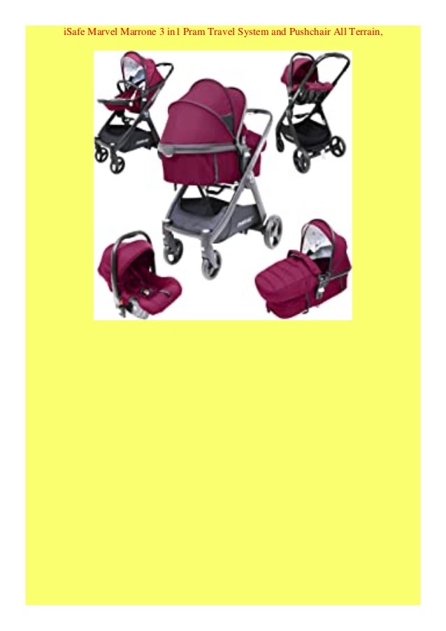 marvel 3 in 1 pram