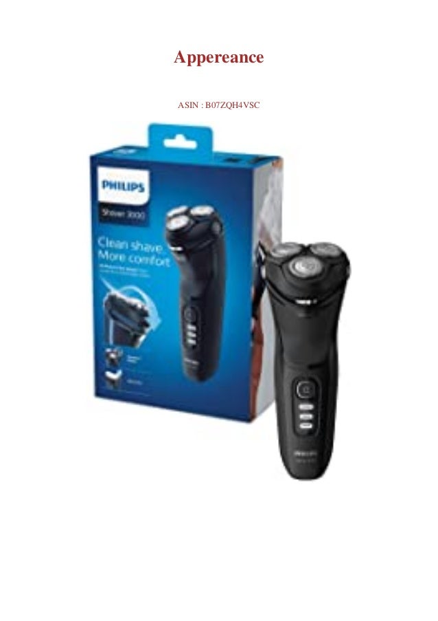 philips series 3000 wet and dry men's electric shaver