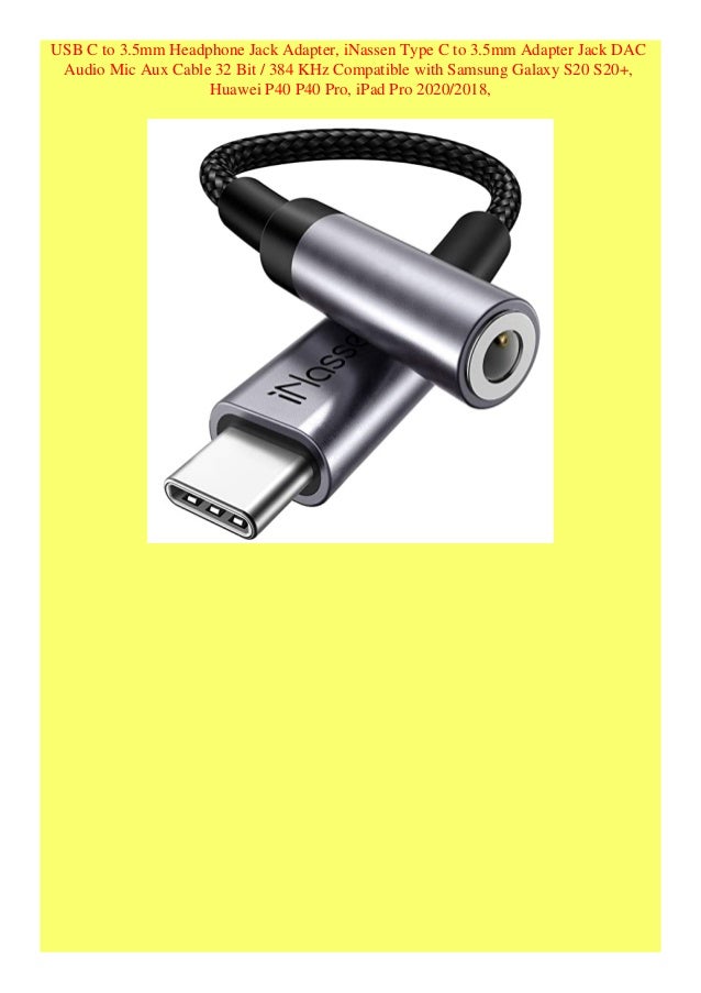 inassen usb c dac