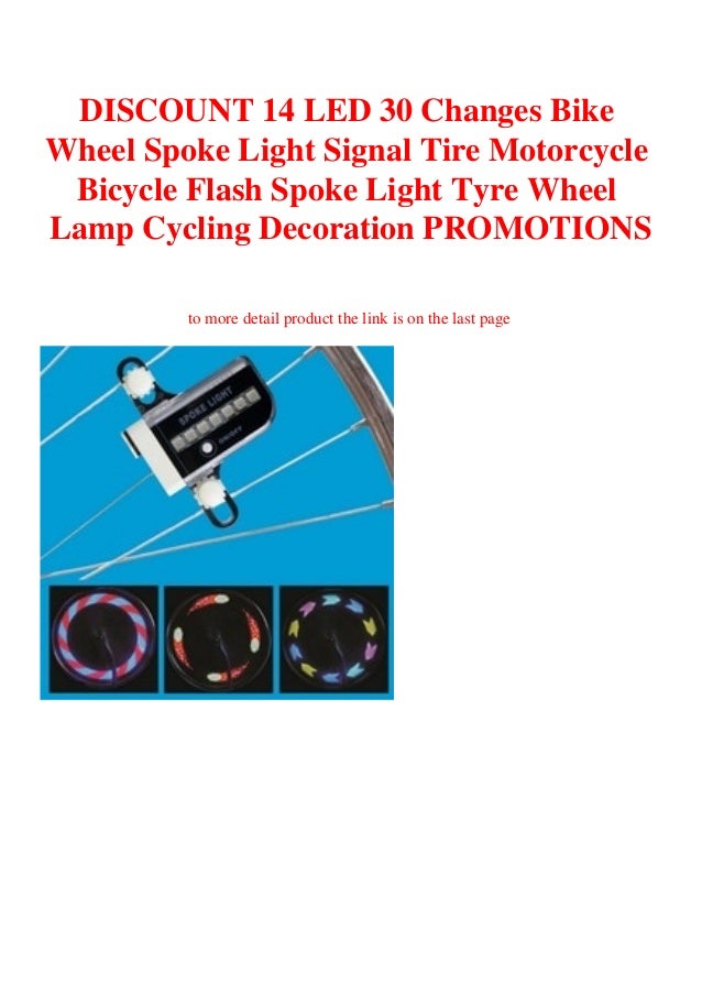 spoke light 14 led