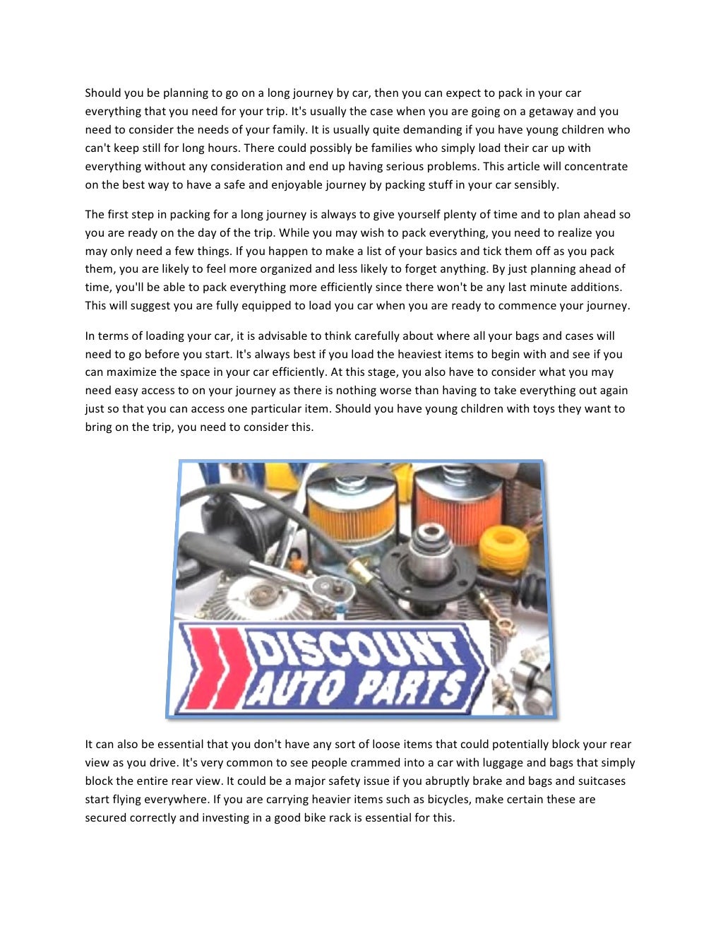 Discount Auto Parts