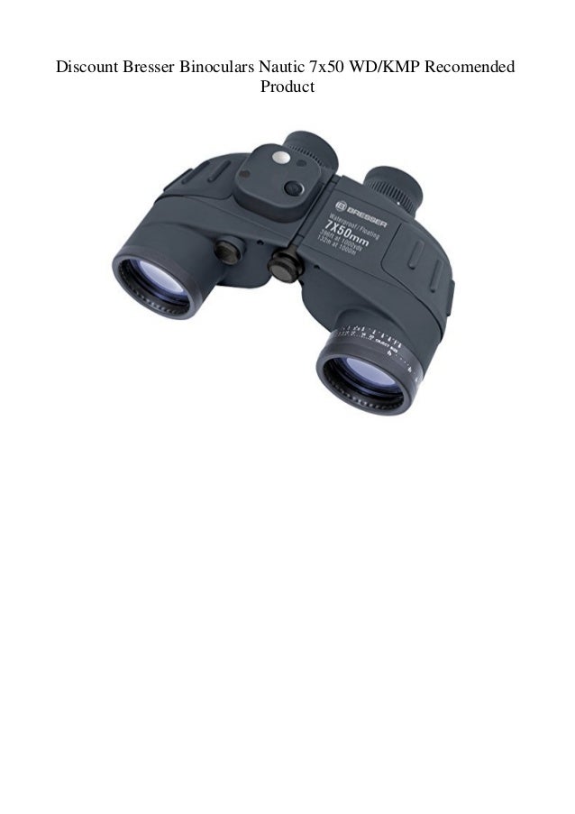 Bresser Binoculares Nautic 7x50 WD//KMP