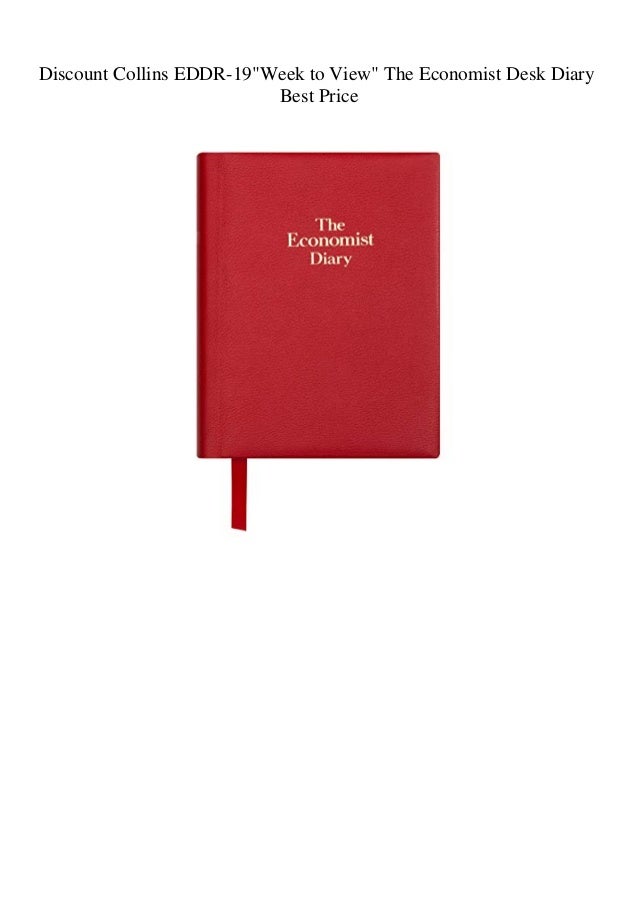 Discount Collins Eddr 19week To View The Economist Desk Diary Best Pr