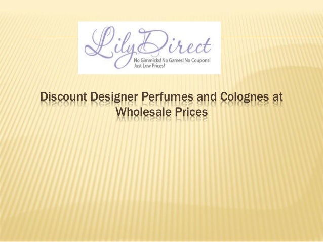 designer perfumes at wholesale prices