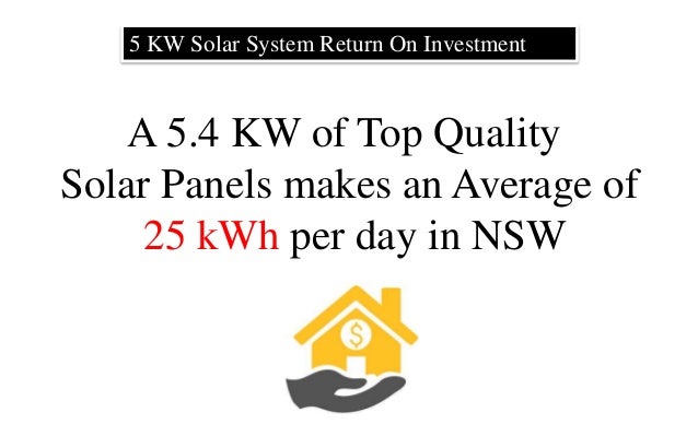 How Much Does A 5kw Solar System Really Cost In 2017 Solar
