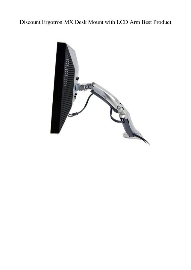 Ergotron Mx Desk Mount With Lcd Arm Best Product